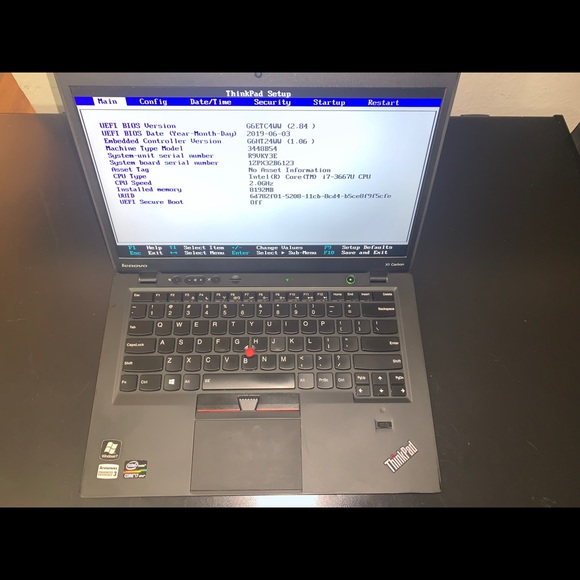 Lenovo X1 Carbon (Gen 1) 13